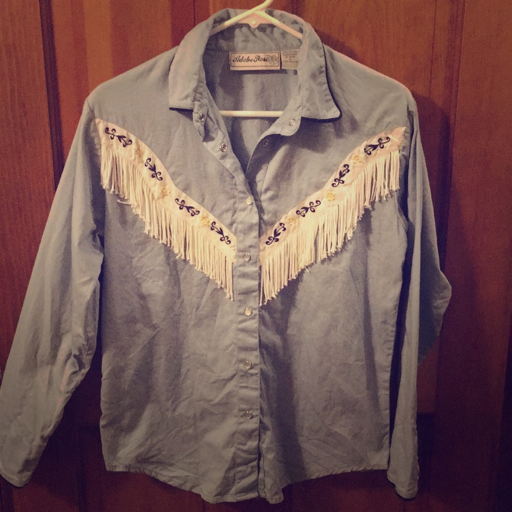 Adobe Rose Western Shirt